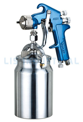 4001S högtrycks HEAVY DUTY sprutpistol med 1000cc kopp+